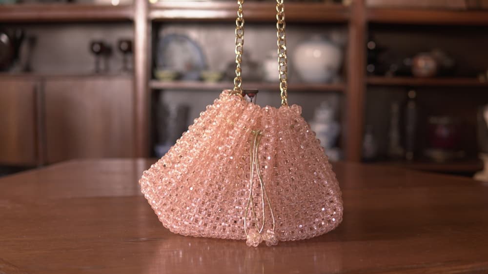 Crystal handmade bag sale