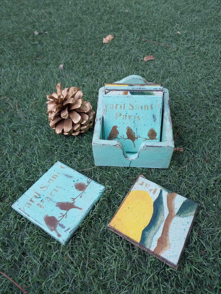 Lemon Wood Coasters
