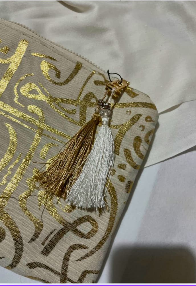 Calligraphy clutch 