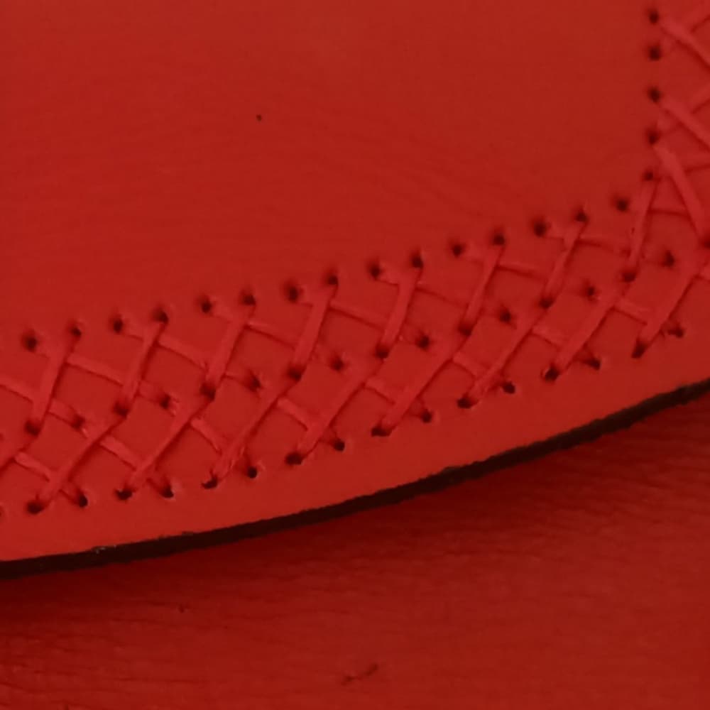Women's natural leather bag