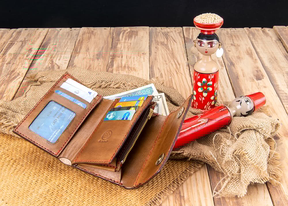 Two horses wallet