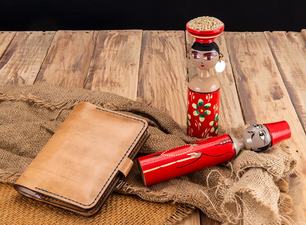 folk passport case