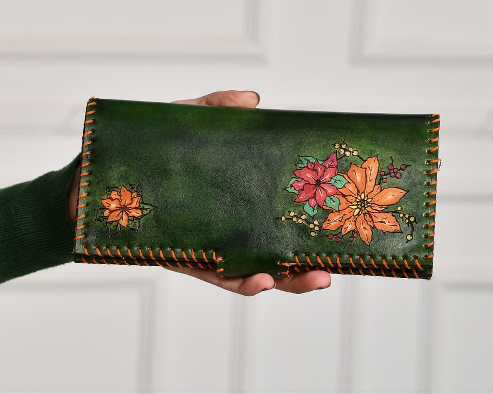 flower wallet