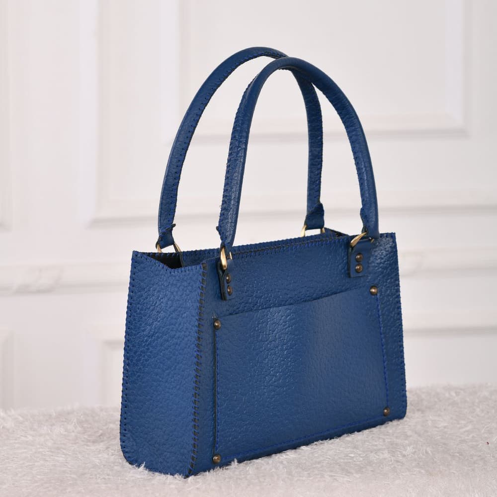tote blue bag
