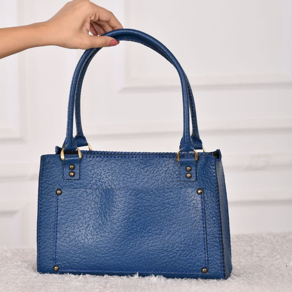 tote blue bag