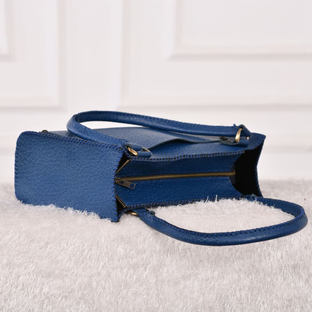 tote blue bag