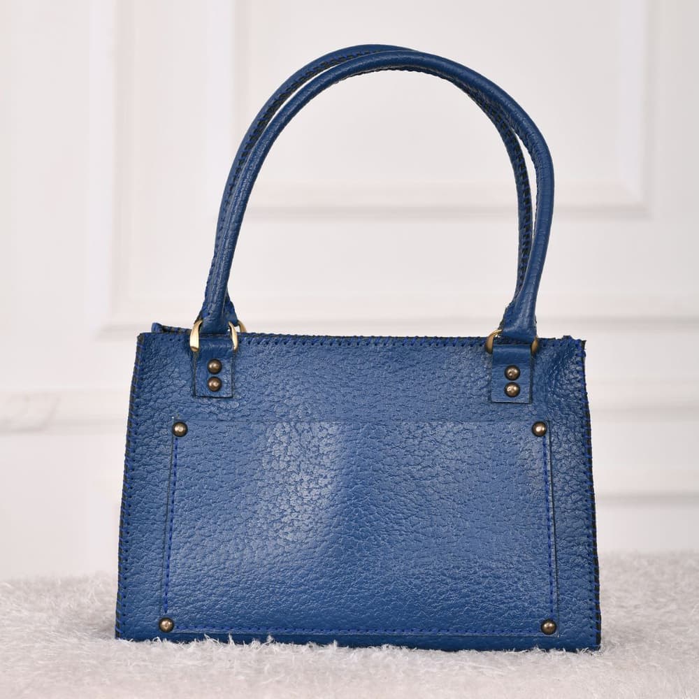 tote blue bag