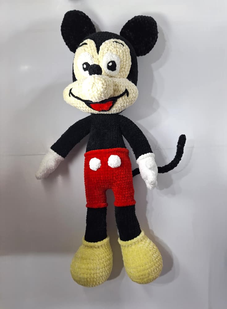 Handmade mickey mouse toy - plushie - big size