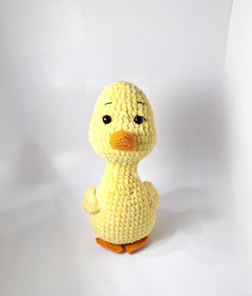 Handmade Crochet Duck Toy For Kids