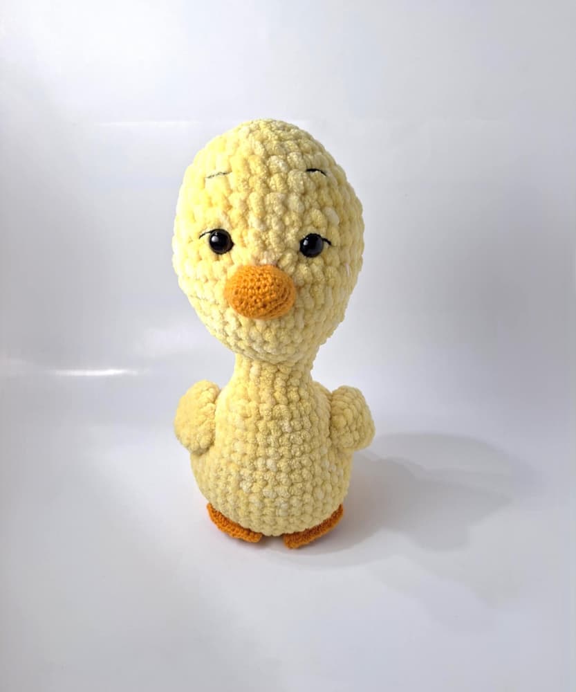 Handmade Crochet Duck Toy For Kids