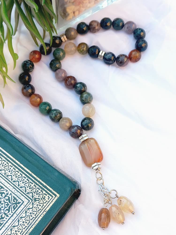 Green rosary 