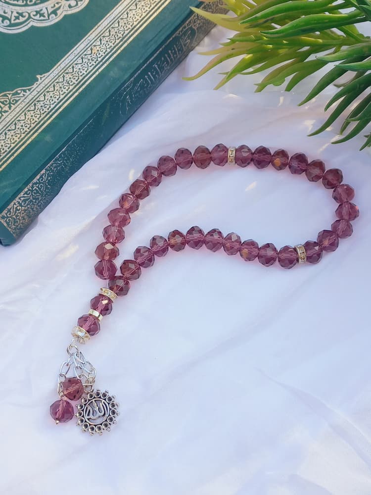 Purple rosary 