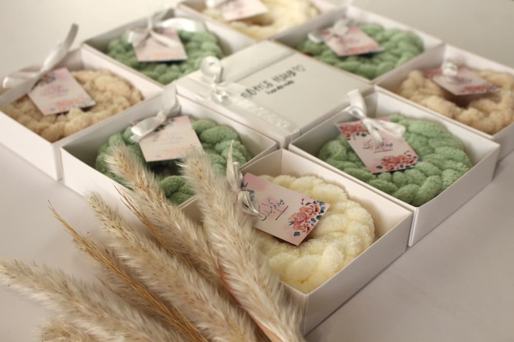  Chunky Scrunchies- Set of 9 