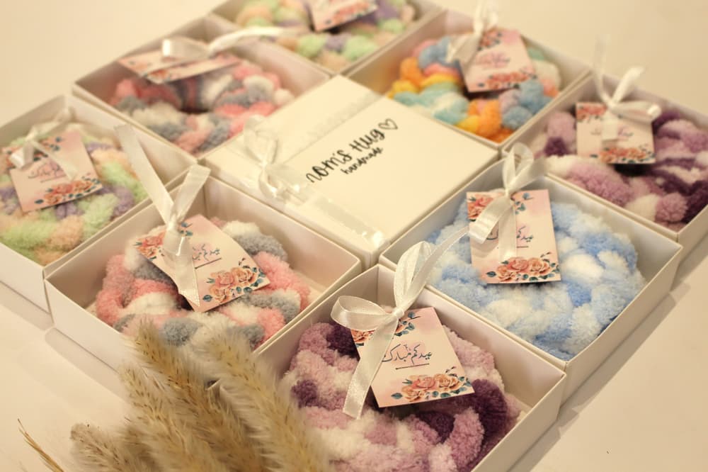  Chunky Scrunchies- Set of 9 
